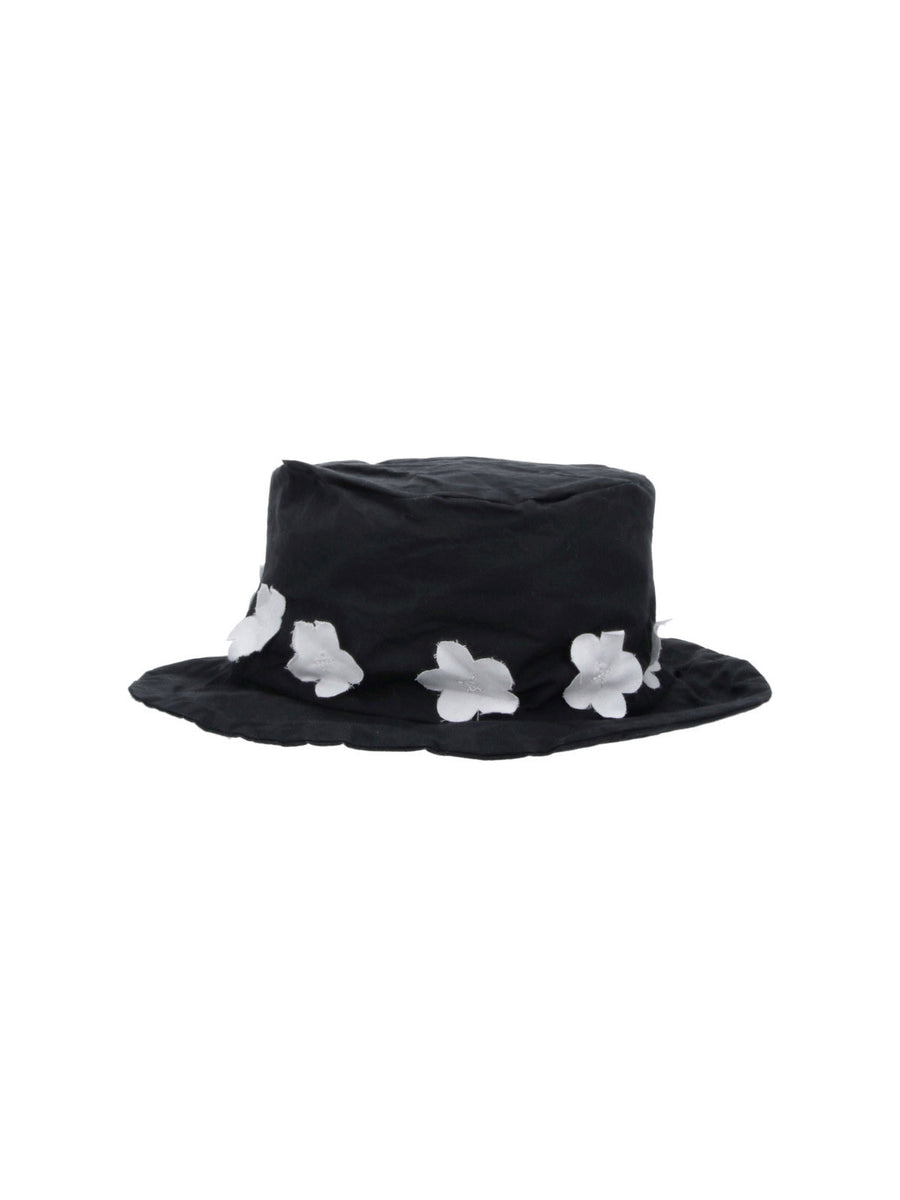 Scha 2009 100% Cotton bucket hat in black