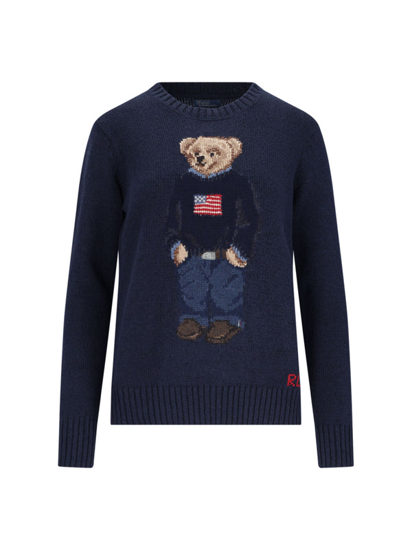 Polo Ralph Lauren 67% Cotton sweater in navy