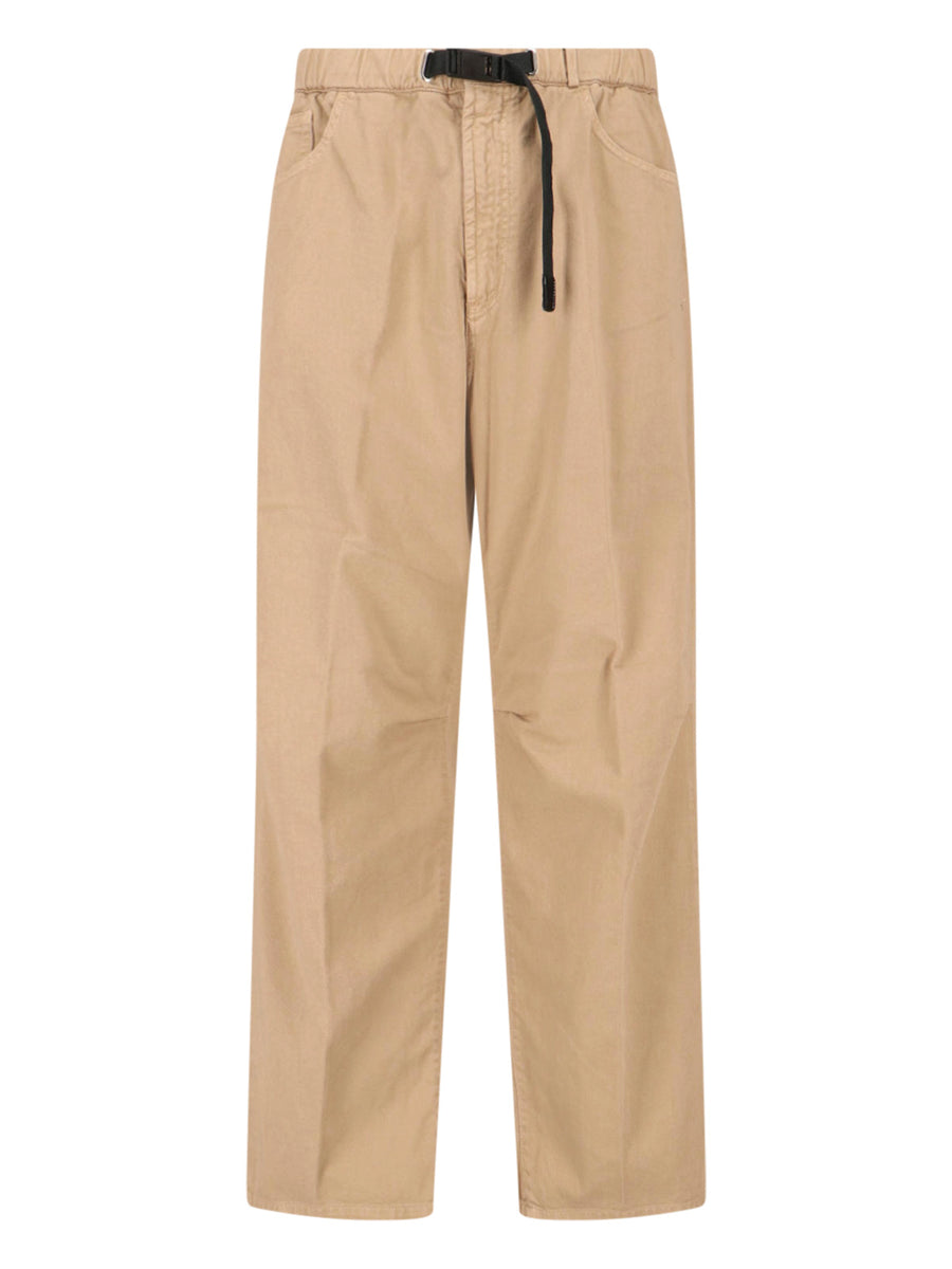 White Sand 100% cotton trousers in beige