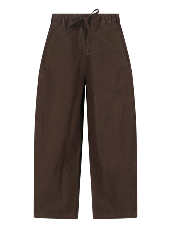 Entire Studios 100% Cotton trousers in brown