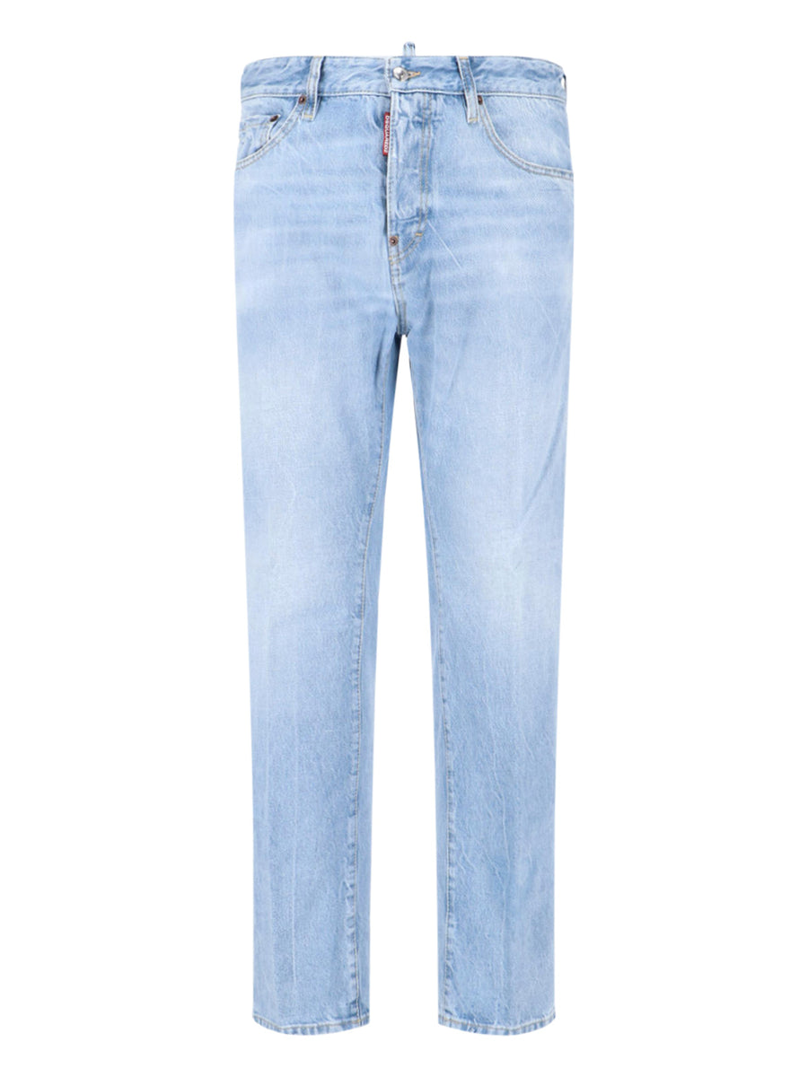 Dsquared2 100% Cotton jeans in blue