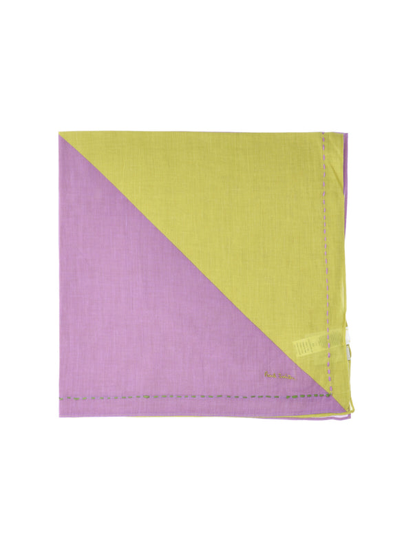 Paul Smith 100% Cotton scarf in yellow