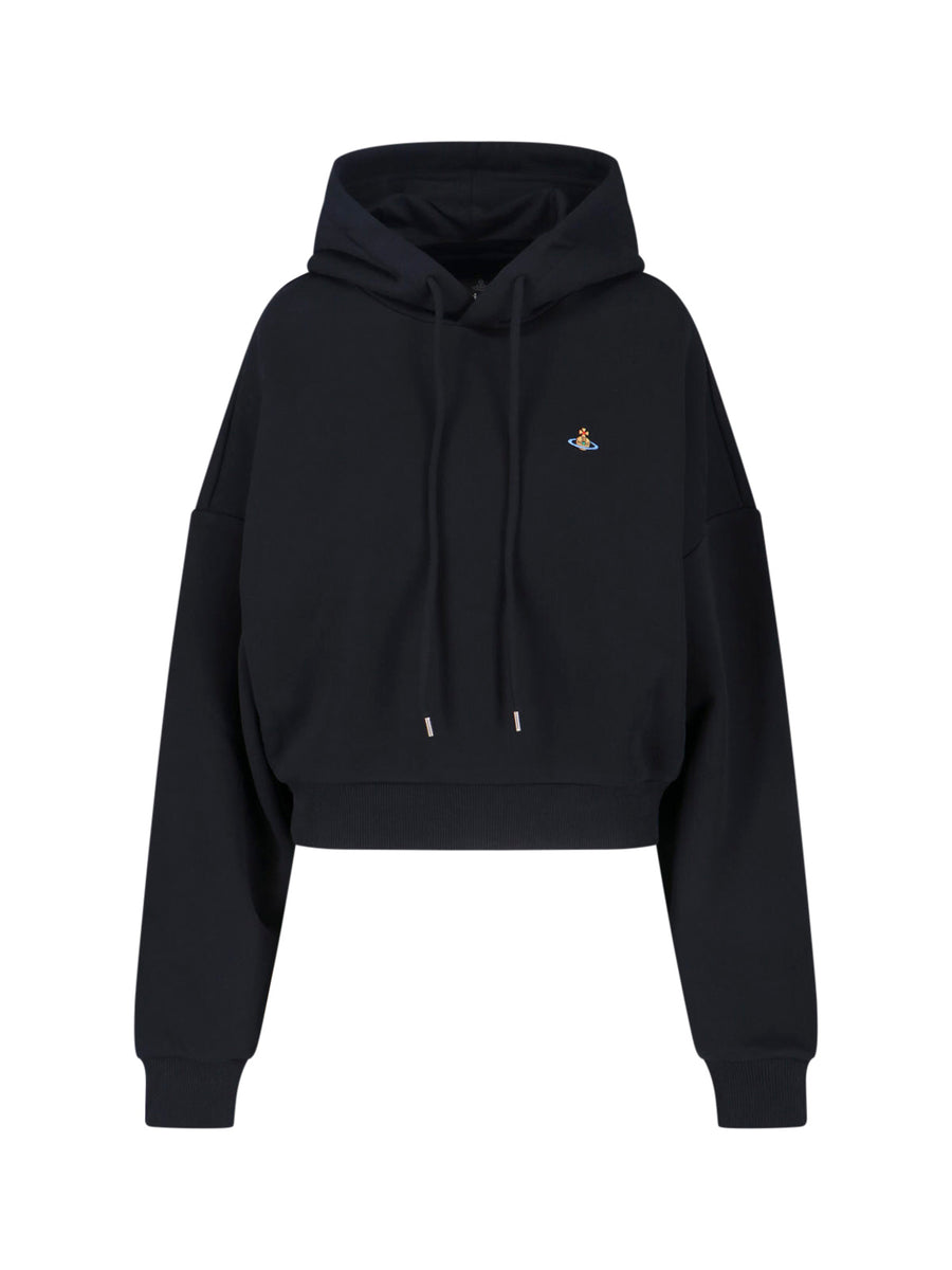 Vivienne Westwood 100% Cotton hoodie in black