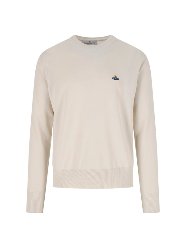 Vivienne Westwood 100% Cotton sweater in white