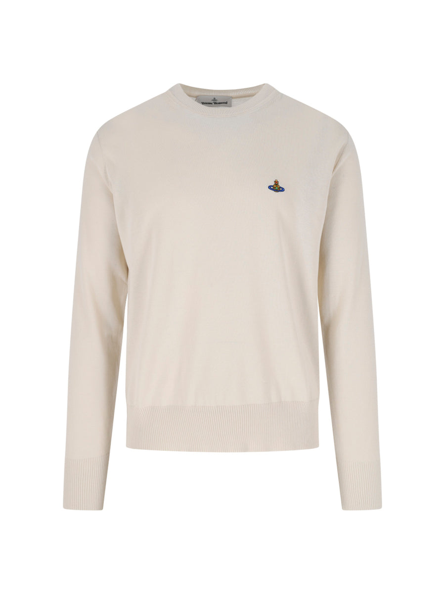 Vivienne Westwood 100% Cotton sweater in white