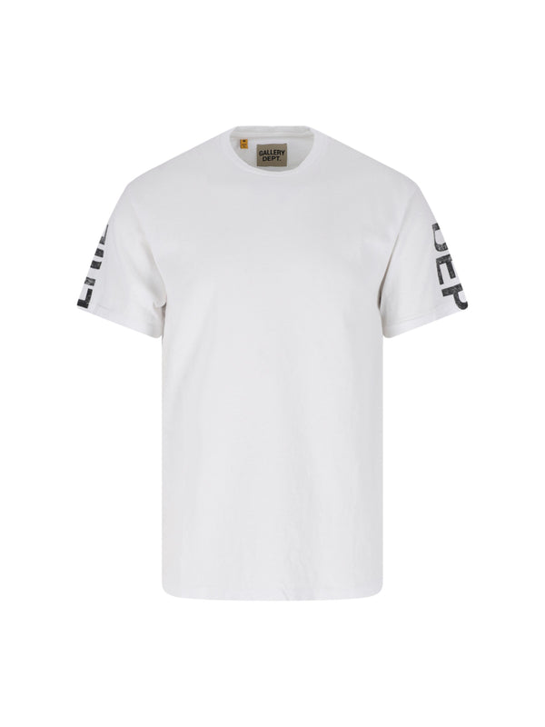 Gallery Dept 100% Cotton t-shirt in white