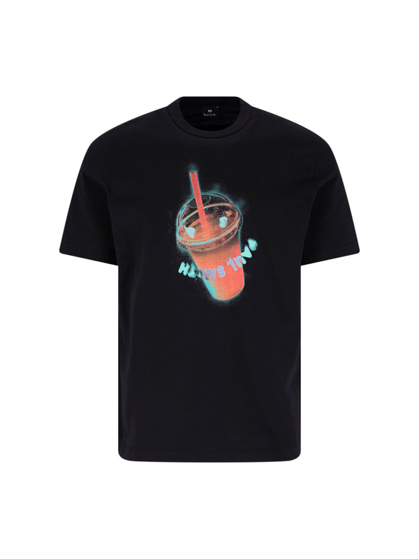 Paul Smith 100% Organic Cotton t-shirt in black