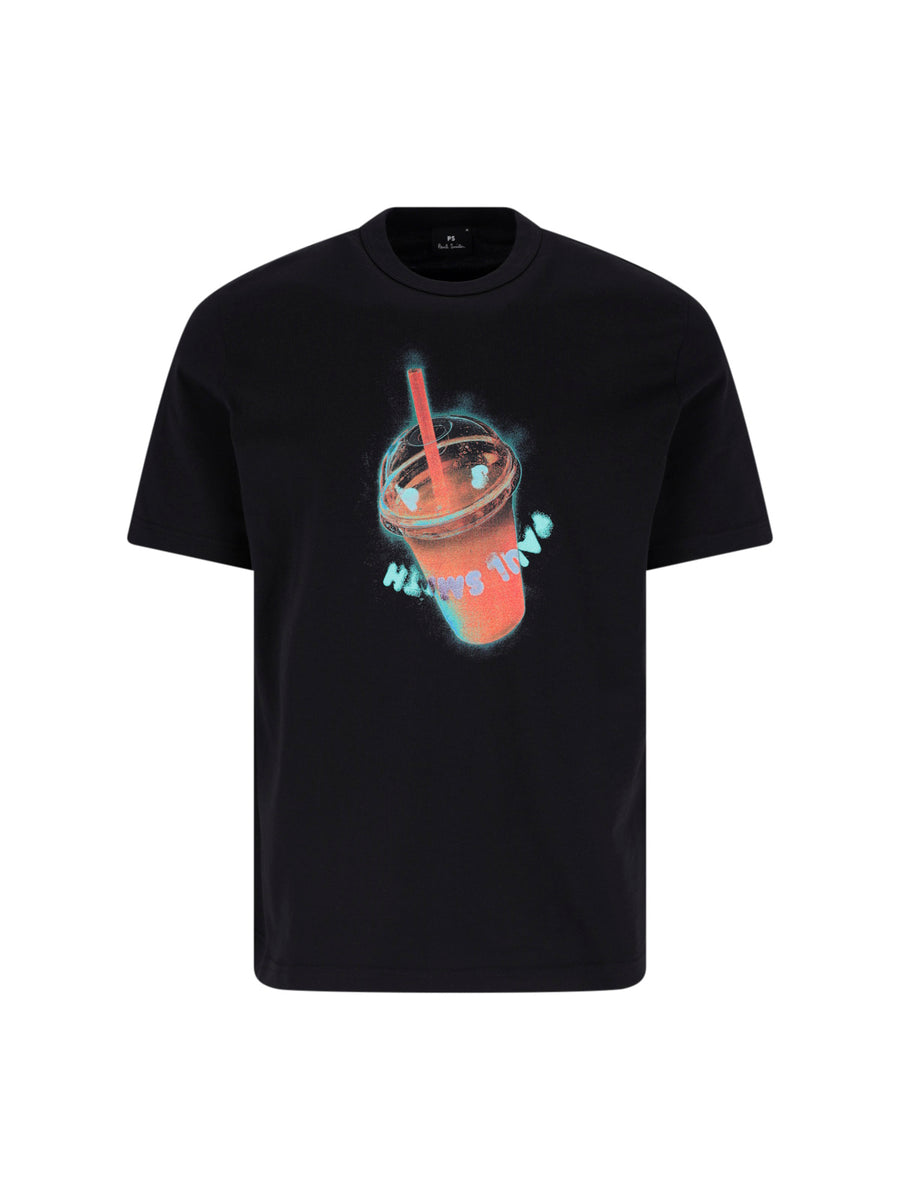 Paul Smith 100% Organic Cotton t-shirt in black