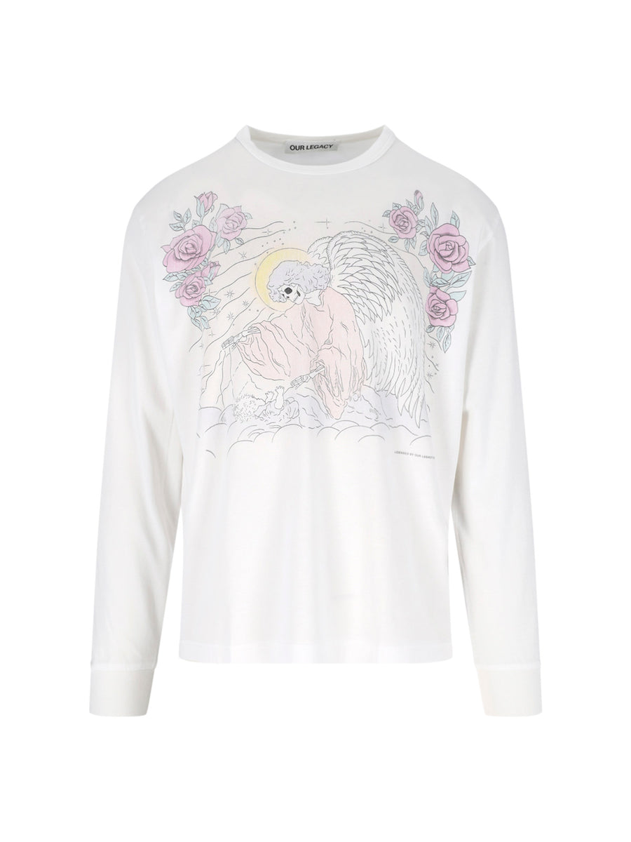 Our Legacy 100% Cotton t-shirt in white