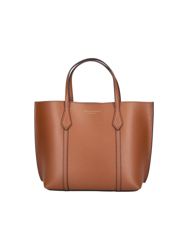 Tory Burch Body: 100% Cow Leather tote bag in brown