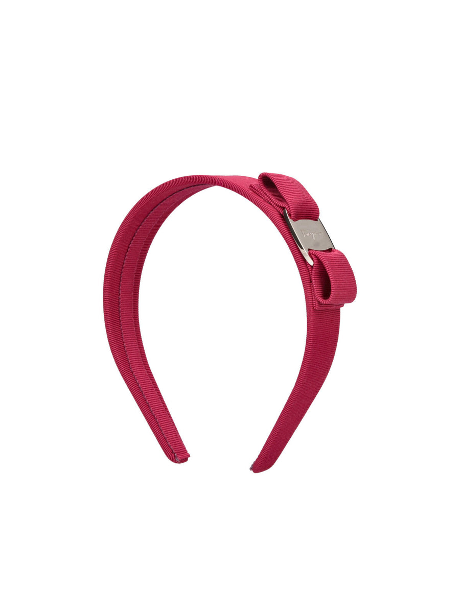 Ferragamo 35% Cotton headband in red