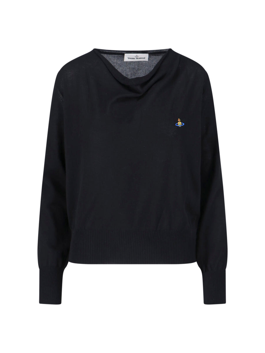 Vivienne Westwood 100% Cotton sweater in black