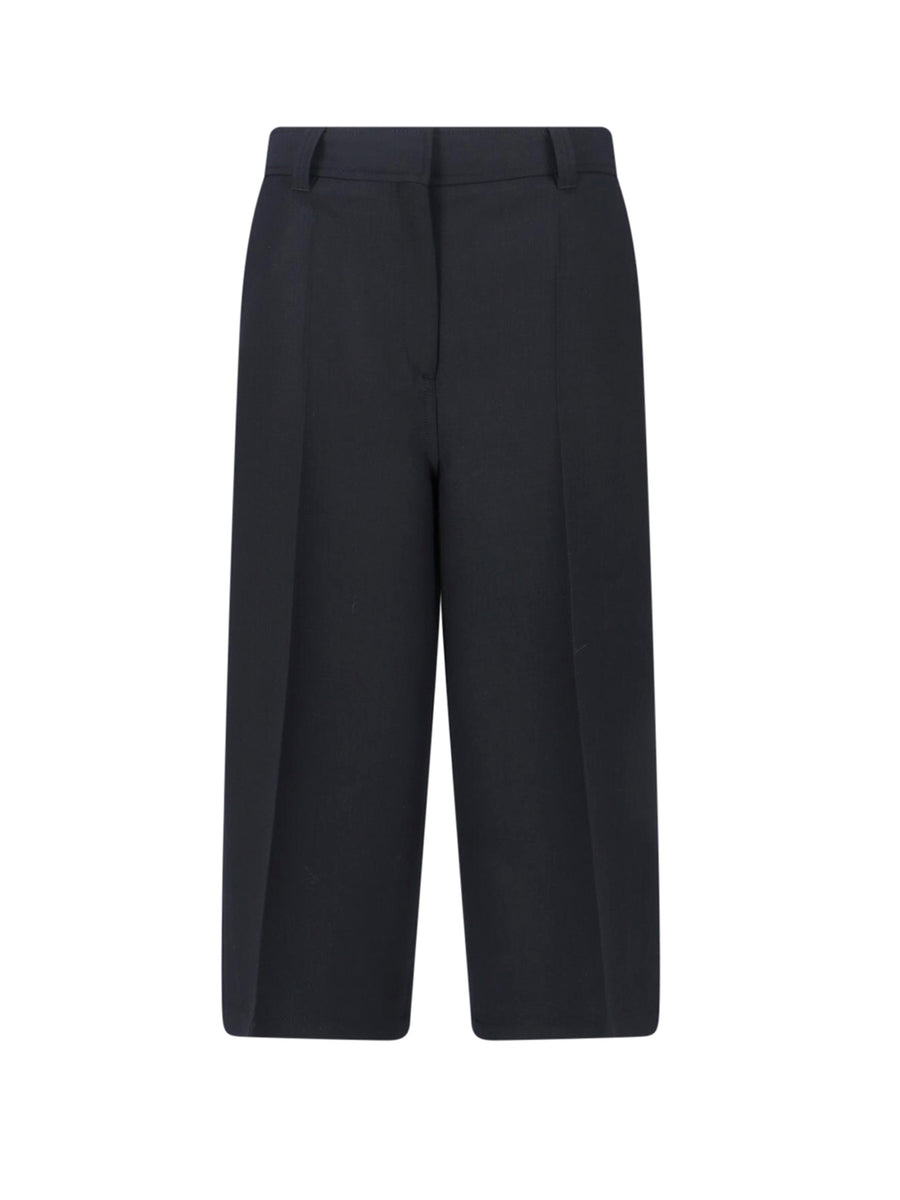 Filippa K 52% Polyester trousers in black