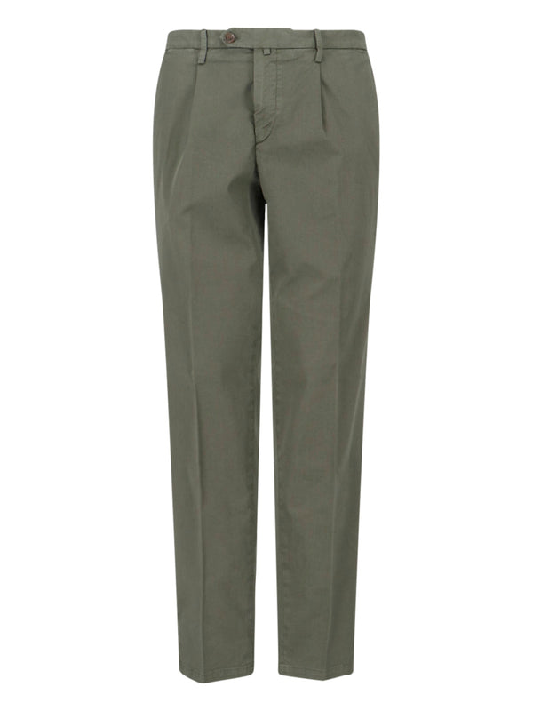 Italist 97% Cotton chinos in green