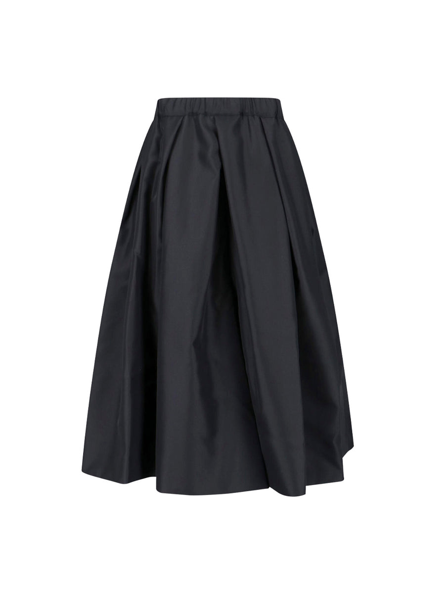 Comme des Garçons 100% polyester skirt in black