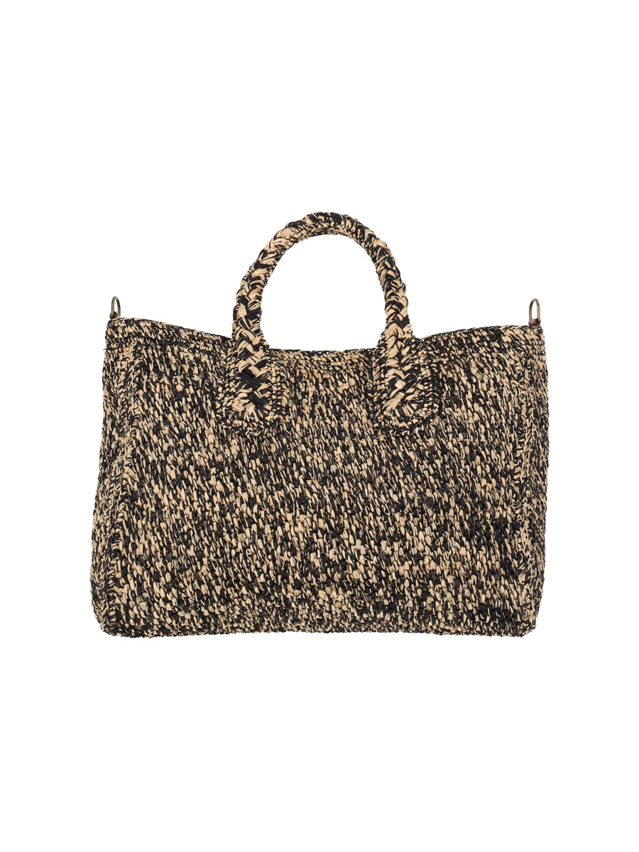 Ibeliv 100% Raphia tote bag in multicolor