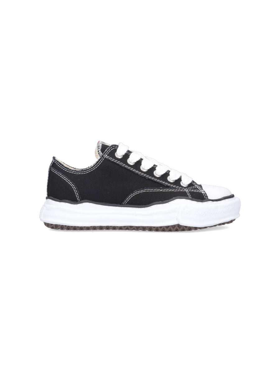 Maison Mihara Yasuhiro Upper: 100% Cotton sneaker in black