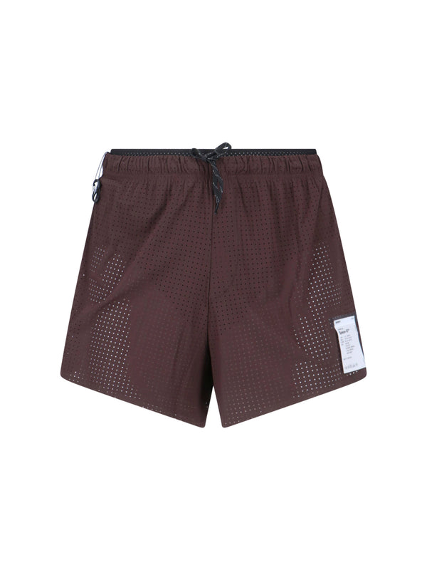 Satisfy 73% Polyamide shorts in brown