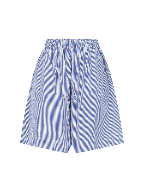 Daniela Gregis 100% Cotton shorts in blue