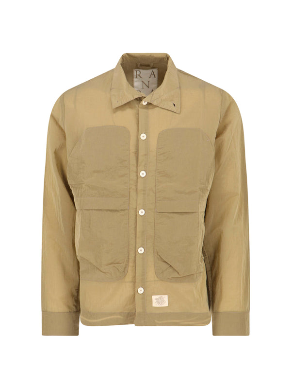 Ranra 100% polyamide jacket in beige