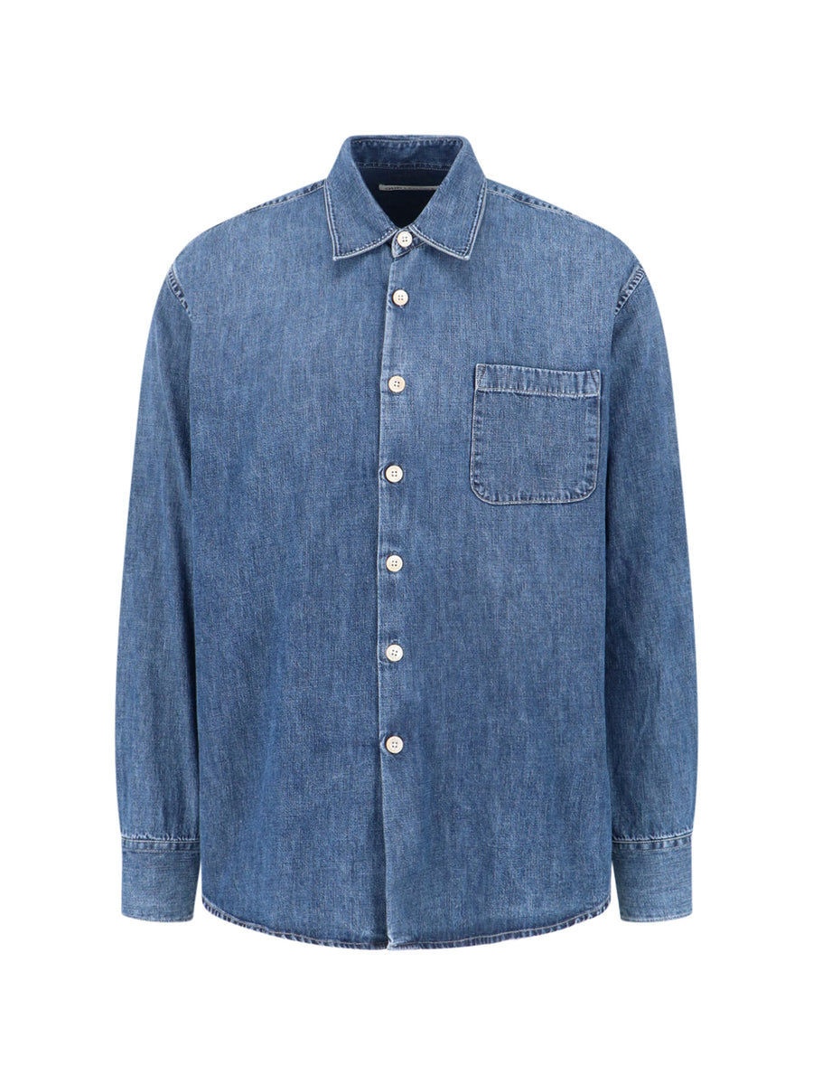Our Legacy 100% Organic Cotton shirt in blue