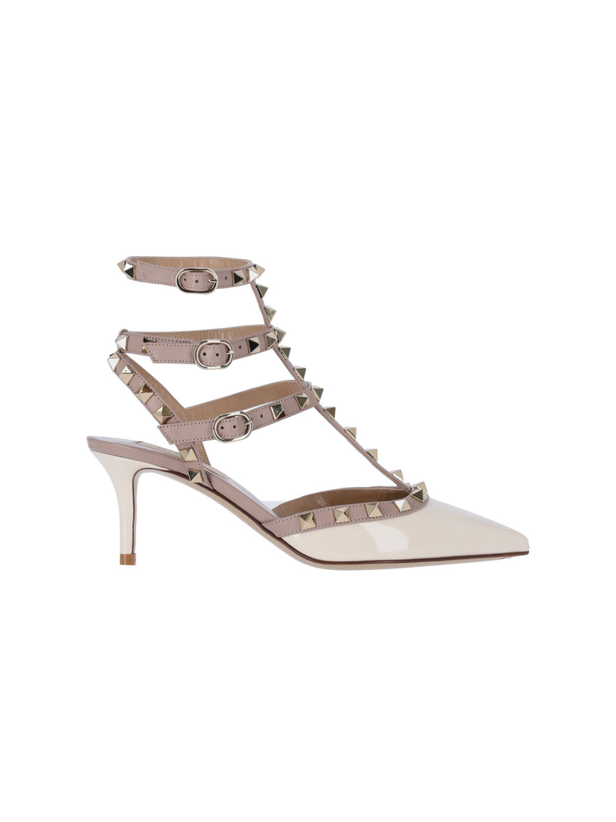 Valentino Garavani 100% leather pump in white