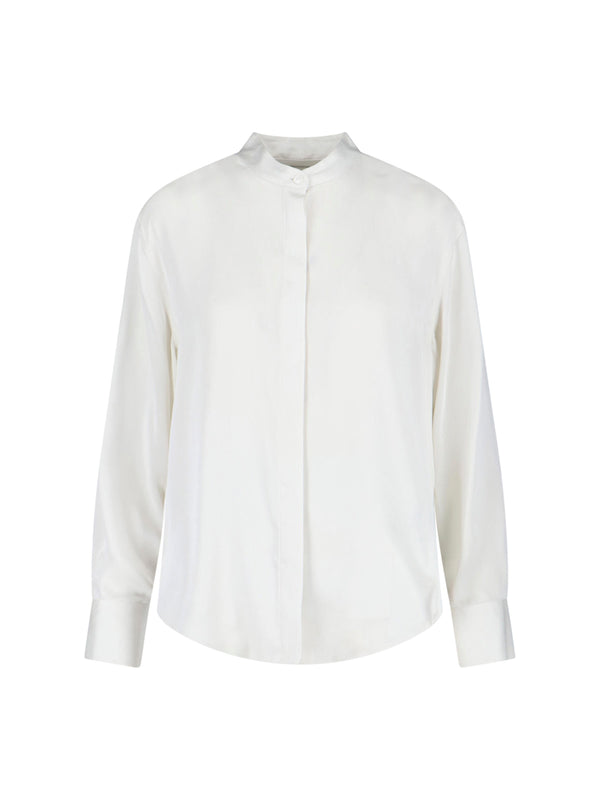 Calvin Klein 100% polyester shirt in white