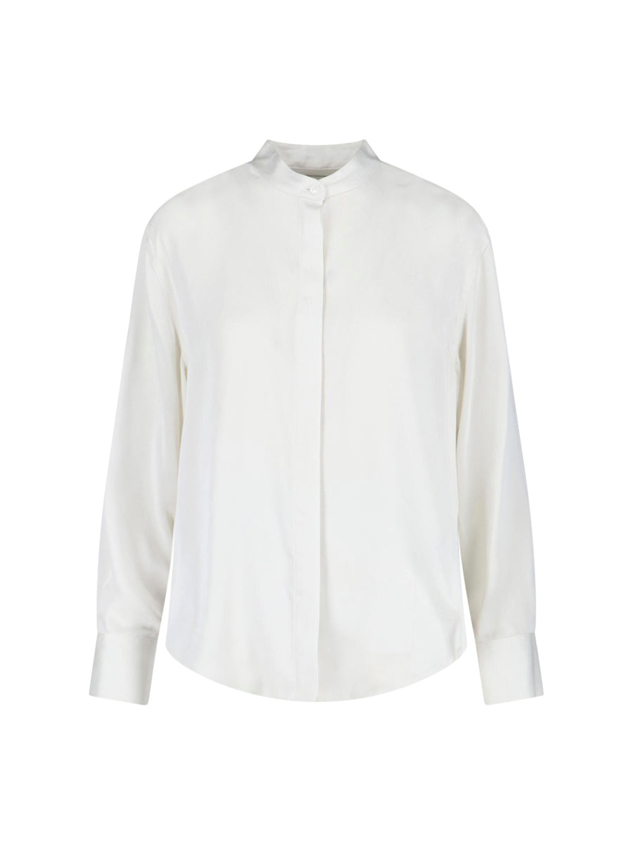 Calvin Klein 100% polyester shirt in white