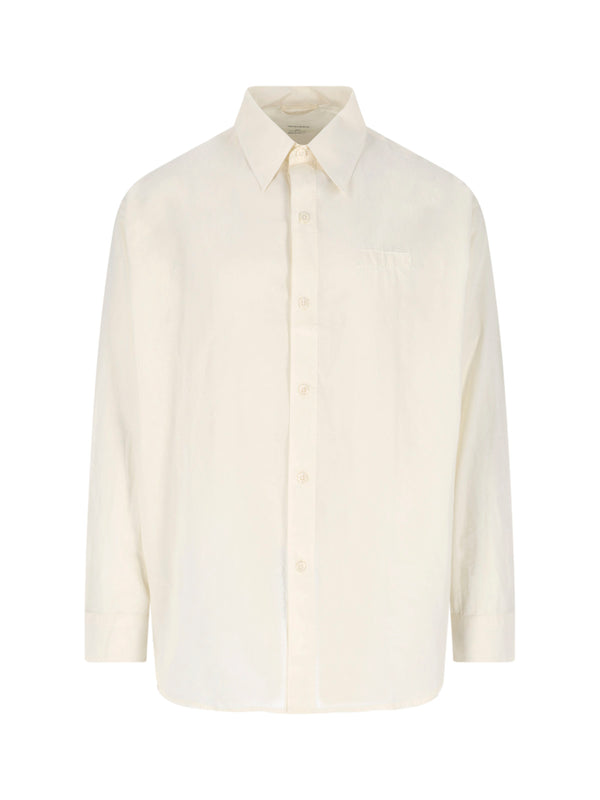 Mfpen 100% Cotton shirt in white