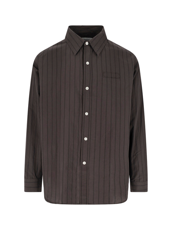 Mfpen 100% Cotton shirt in brown