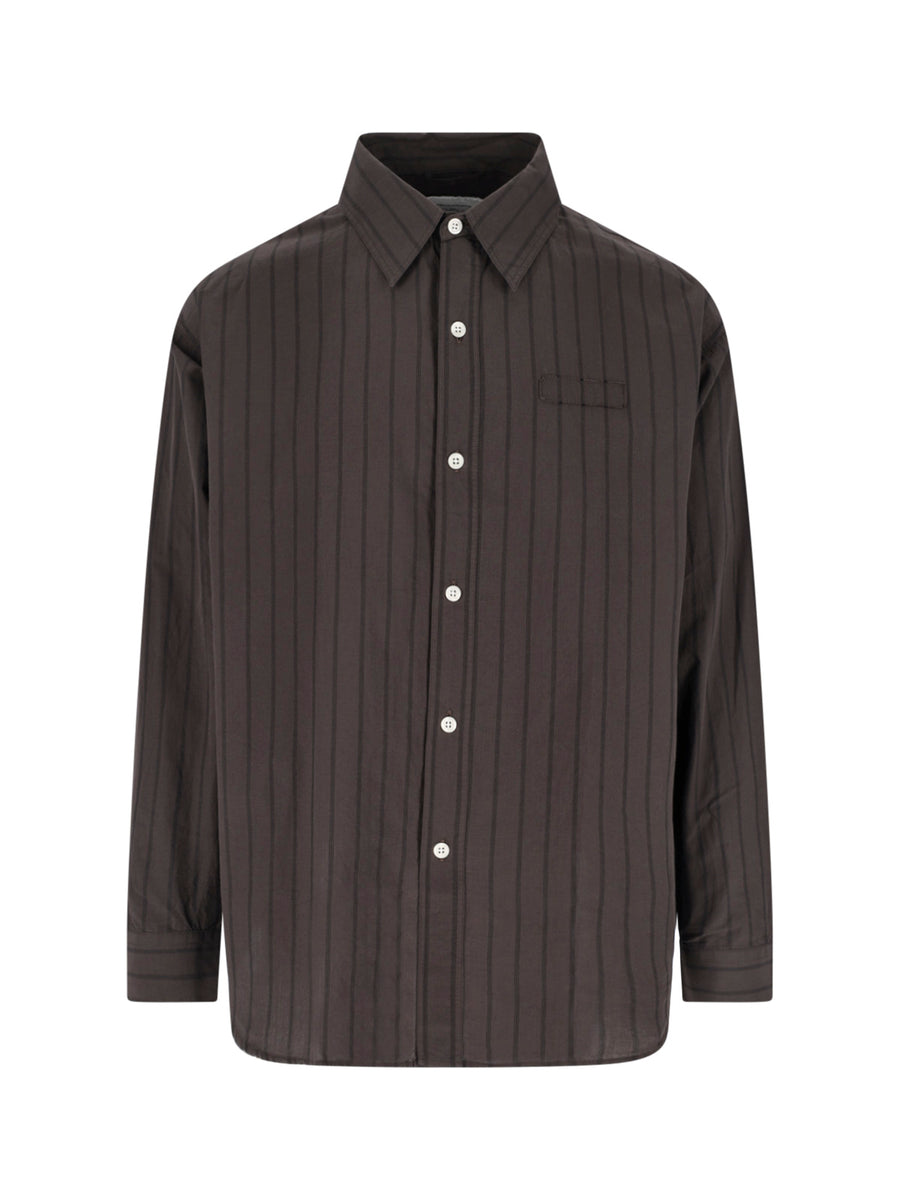 Mfpen 100% Cotton shirt in brown