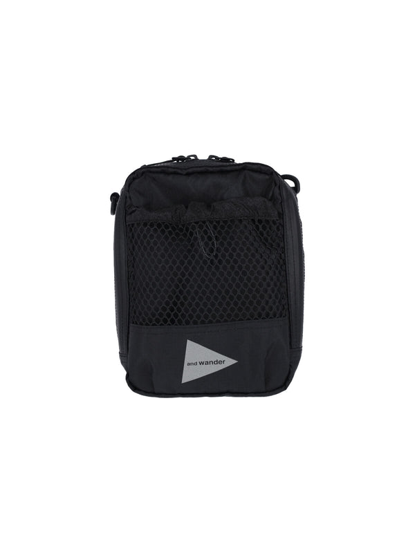 And Wander 100% polyester mini bag in black