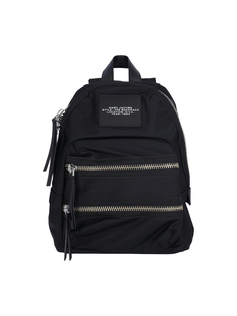 Marc Jacobs 100% nylon backpack in black