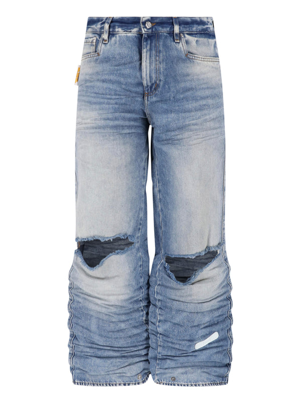 Pdf 60% Cotton jeans in blue