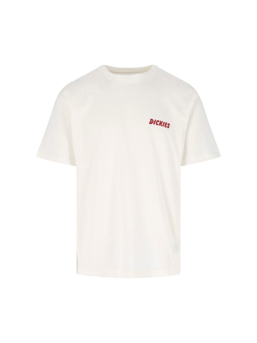 Dickies 100% cotton t-shirt in white
