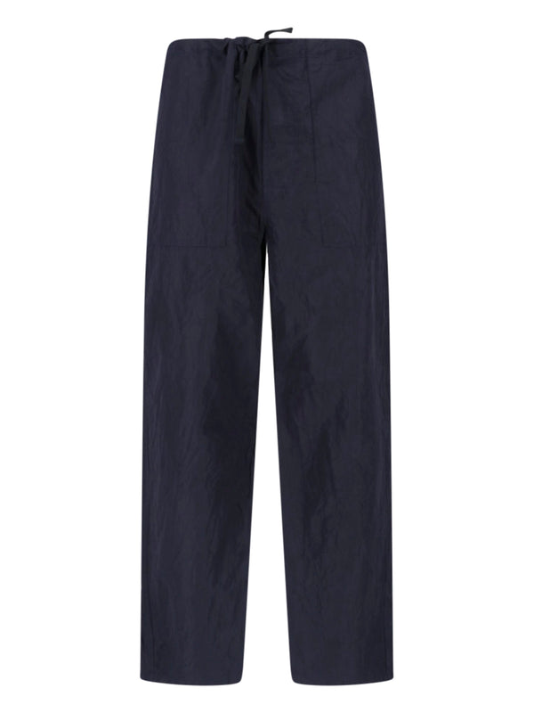 Kaptain Sunshine 68% Cotton trousers in navy