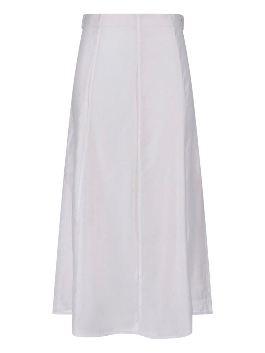 Calvin Klein 85% Lyocell skirt in white