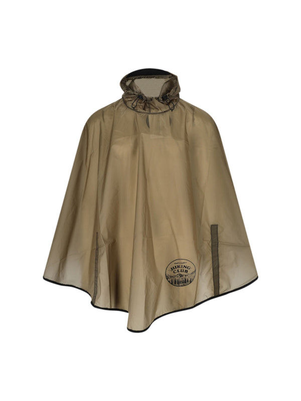 And Wander 100% nylon raincoat in beige
