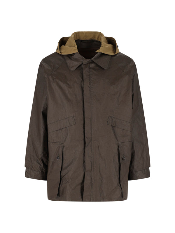Lemaire 92% Linen jacket in brown