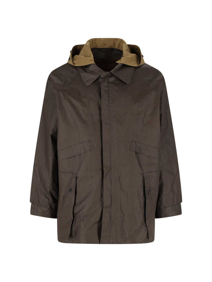 Lemaire 92% Linen jacket in brown