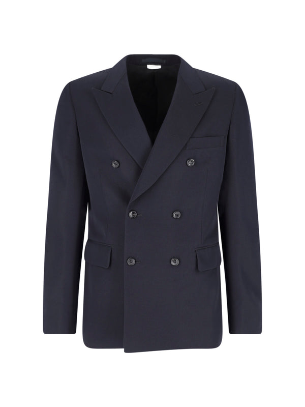 Comme Des Garcons Homme Plus 100% wool blazer in navy