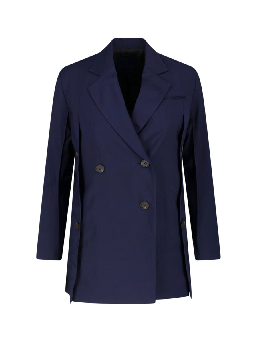 Eudon Choi 100% virgin wool blazer in navy