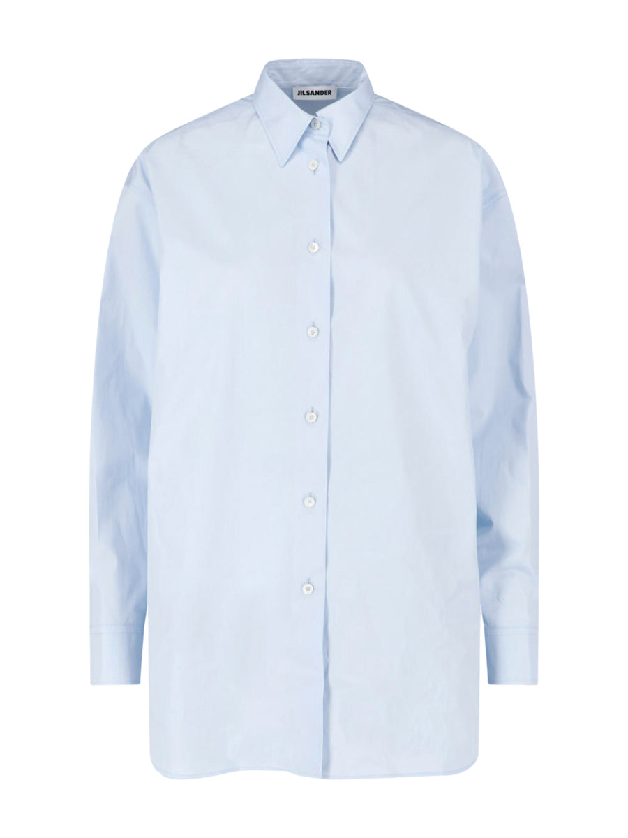 Jil Sander 100% Cotton shirt in blue