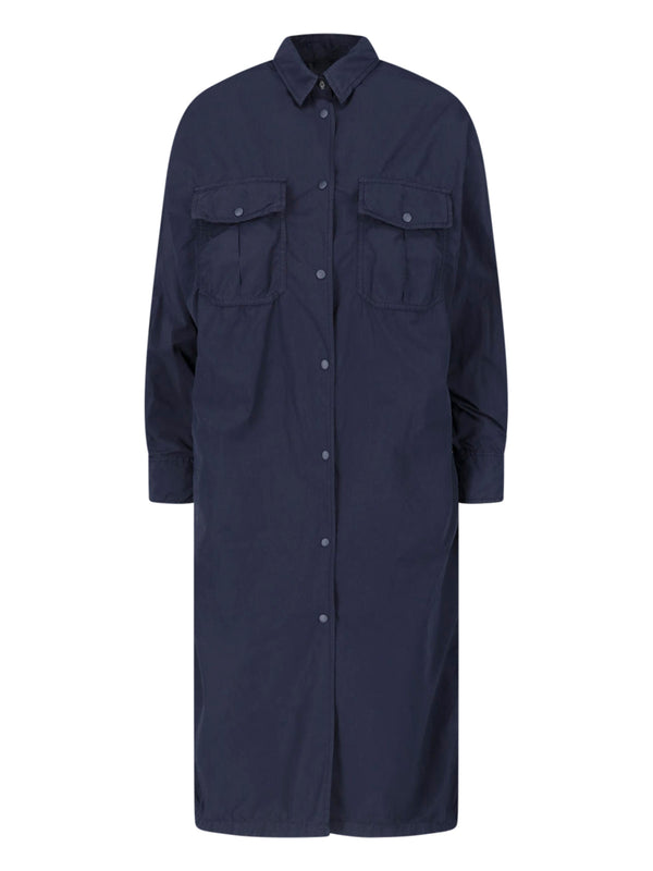 Aspesi 80% Polyester shirt jacket in navy