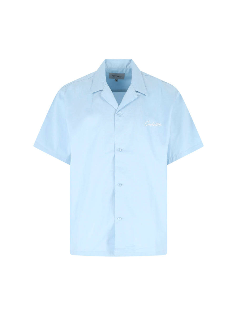 Carhartt Wip 60% Tencel shirt in blue