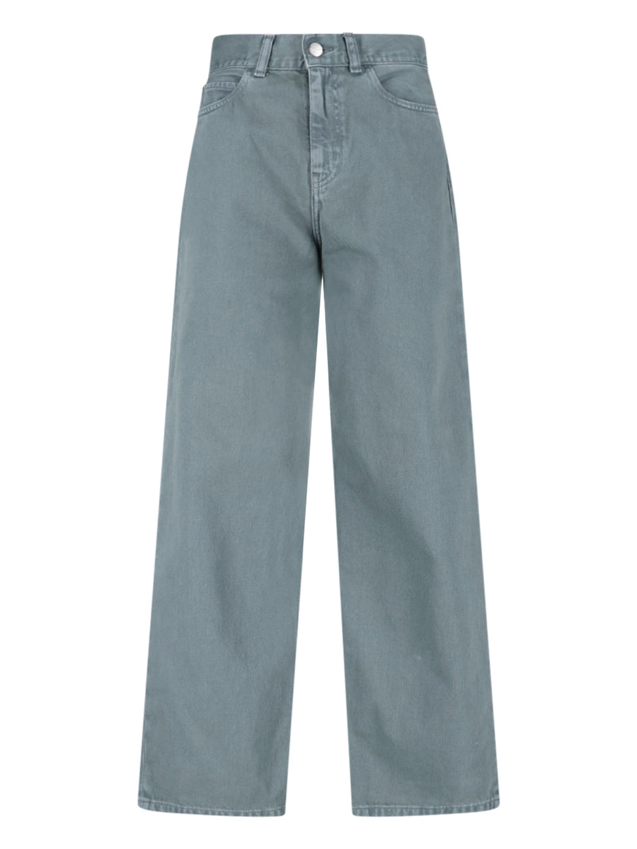 Carhartt Wip 100% Cotton jeans in green