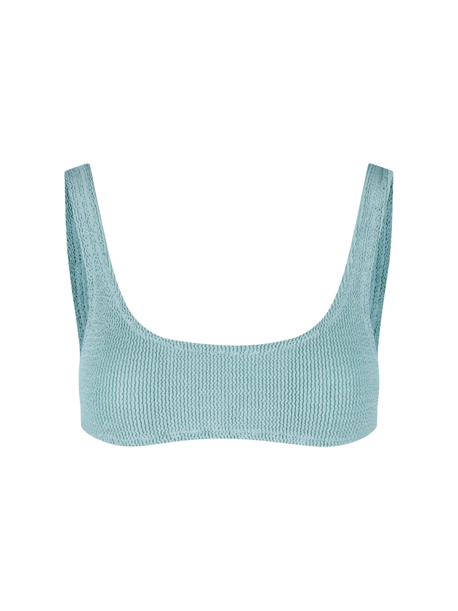 Mc2 Saint Barth 90% Polyamide bikini top in blue
