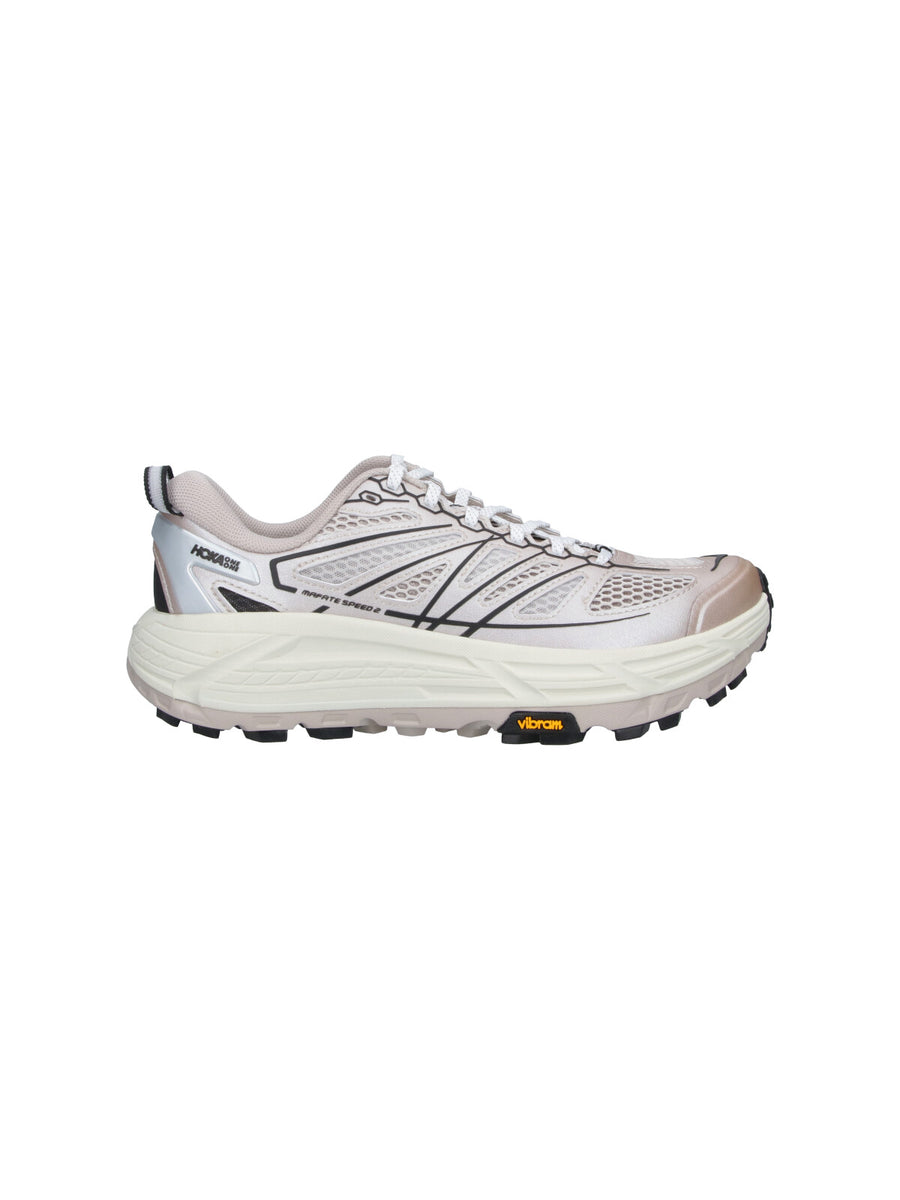Hoka 100% Fabric sneakers in beige