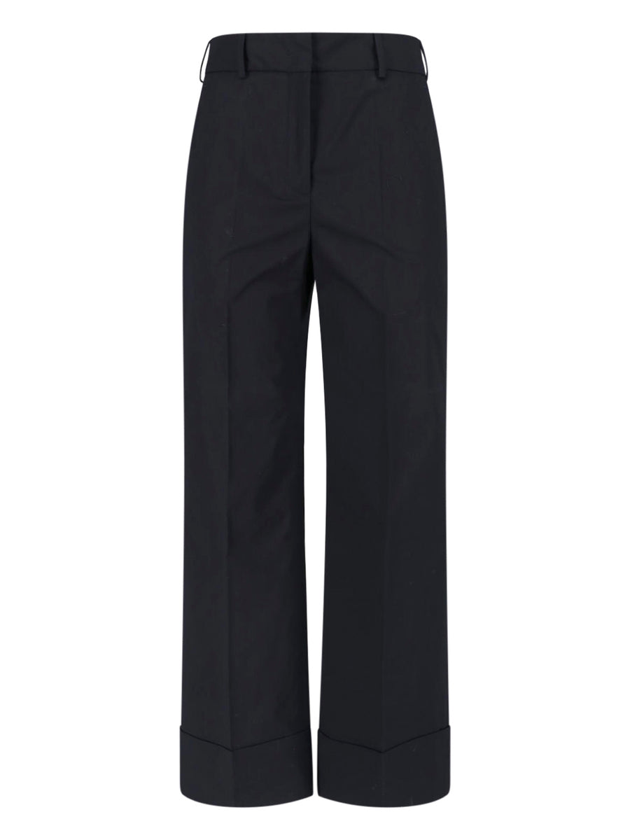 Incotex 97% Cotton trousers in black
