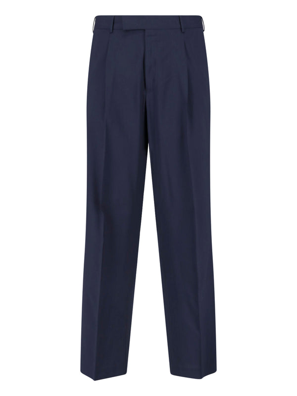 Pt Torino 100% virgin Wool trousers in navy